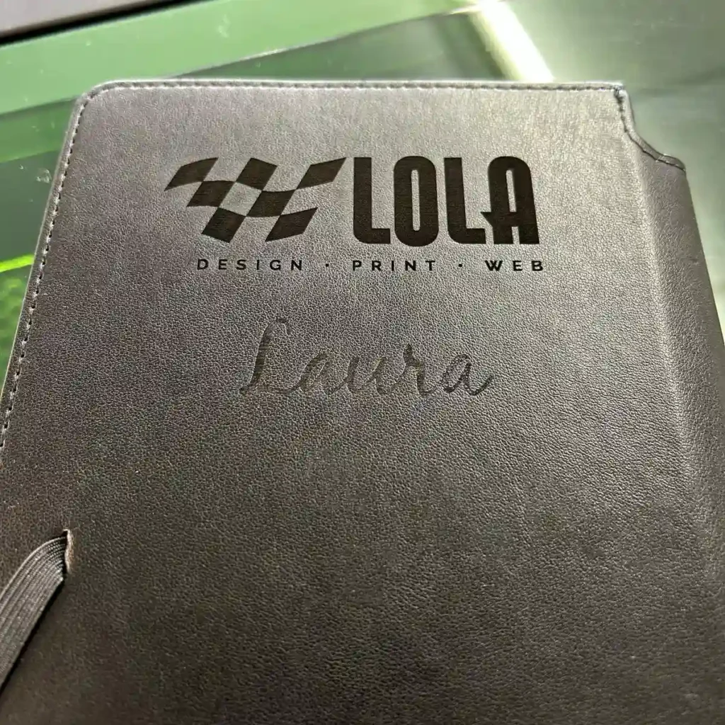 Laser Engraved Moleskin Notebook