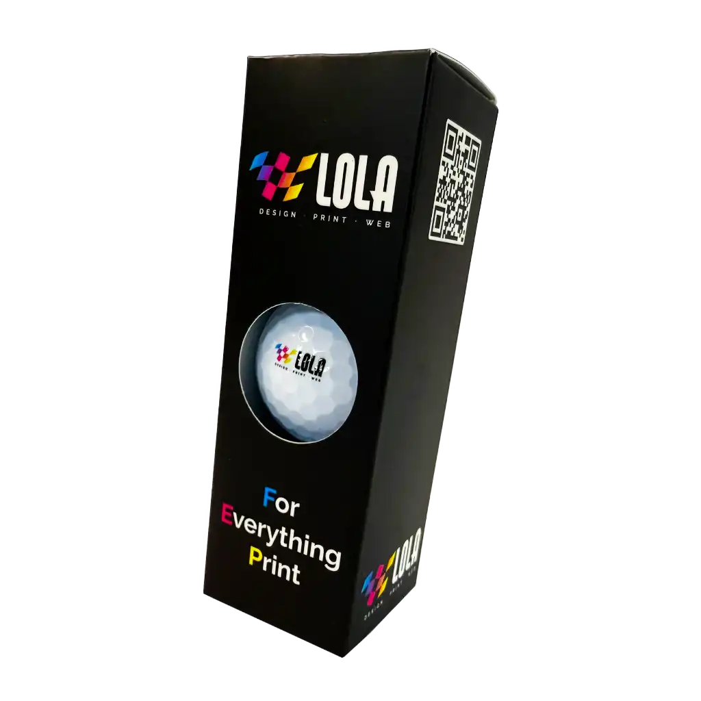 Bespoke Golf Ball Merchandise Lola Design Print Web